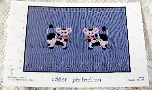 Little Memories Smocking Plate Udder Perfection 035